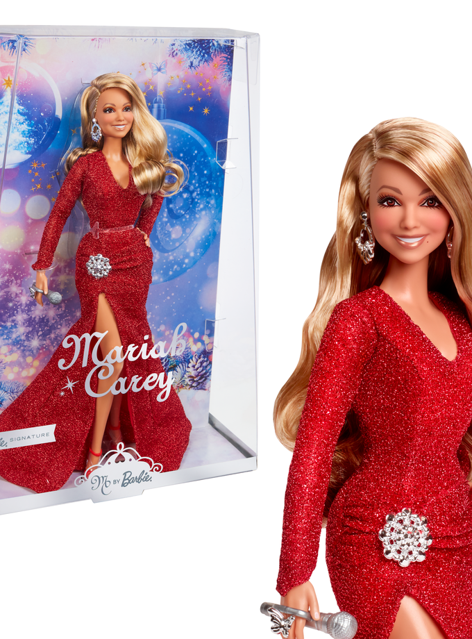 Mariah Carey Barbie Doll, Holiday Celebration Collectible Free shipping