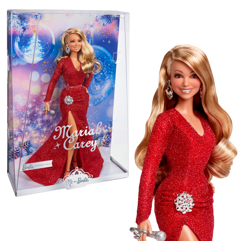 Mariah Carey Barbie Doll, Holiday Celebration Collectible Free shipping