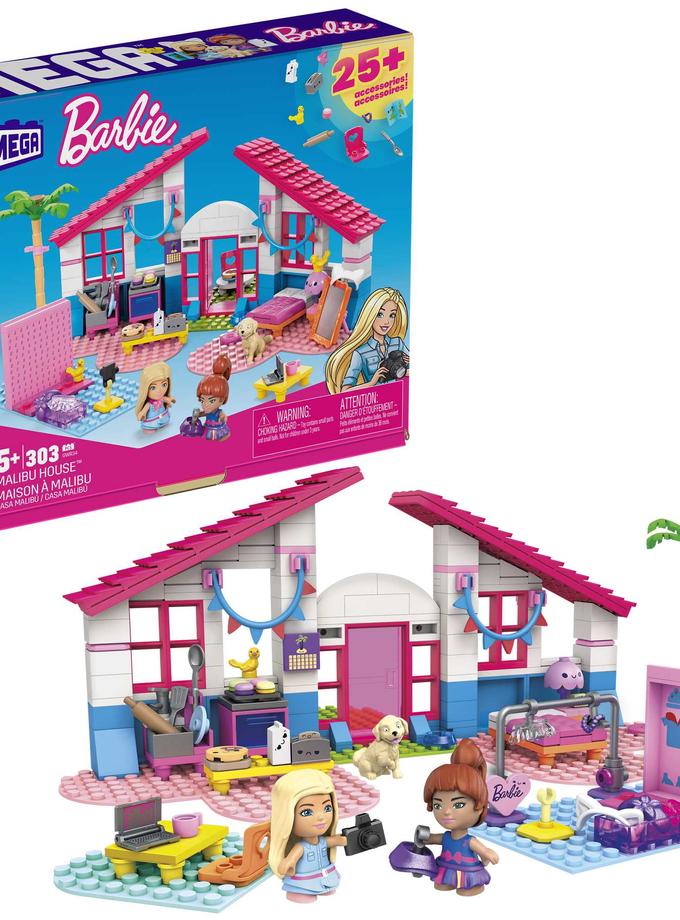 MEGA Barbie Juguete de Construcción Casa Malibú High Quality