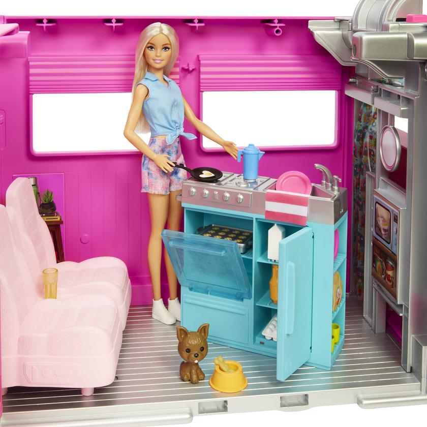 Mega Camping-Car de Barbie Free shipping