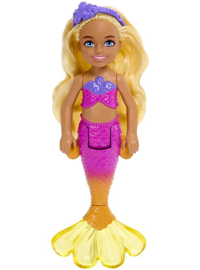 Mermaid Chelsea Barbie Doll With Blond Hair, Mermaid Toys New Arrival