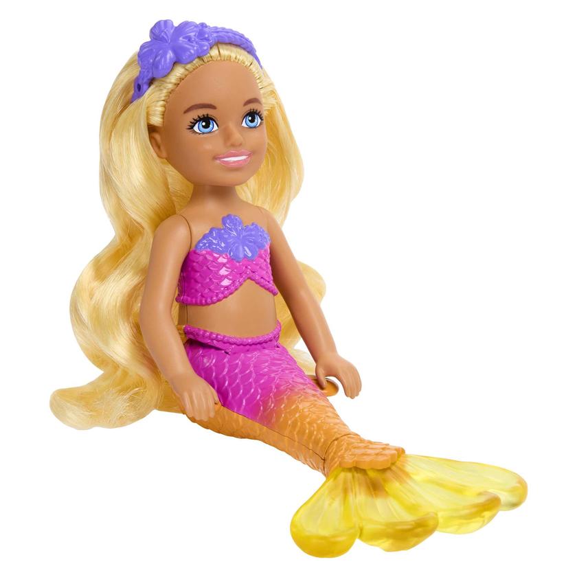 Mermaid Chelsea Barbie Doll With Blond Hair, Mermaid Toys New Arrival