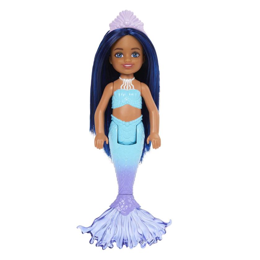 Mermaid Chelsea Barbie Doll With Blue Hair And Tail, Mermaid Toys New Arrival