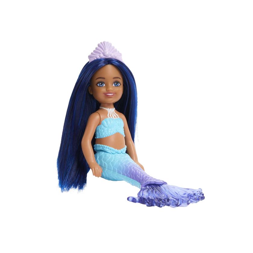 Mermaid Chelsea Barbie Doll With Blue Hair And Tail, Mermaid Toys New Arrival