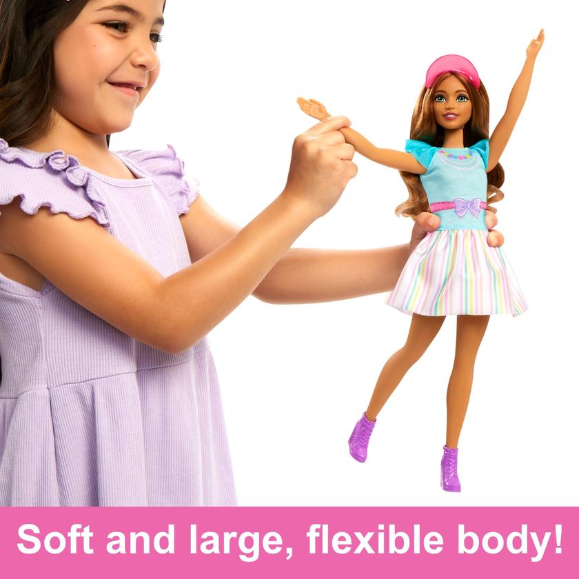 My First Barbie Doll For Preschoolers, Teresa Brunette Doll With Bunny And Accessories Same Day Delivery