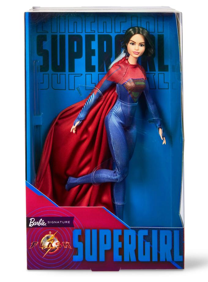 Supergirl Barbie Doll, Collectible Doll From the Flash Movie On Sale