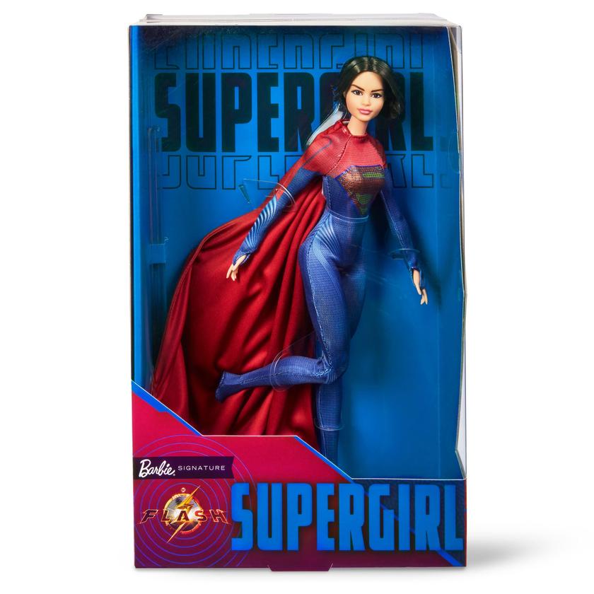 Supergirl Barbie Doll, Collectible Doll From the Flash Movie On Sale