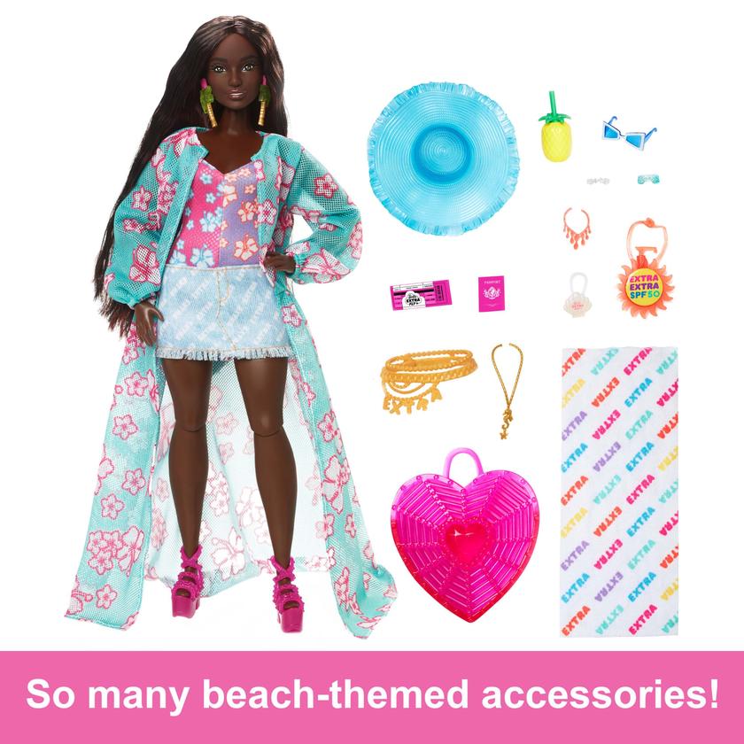 Travel Barbie Doll With Beach Fashion, Barbie Extra Fly Best Price