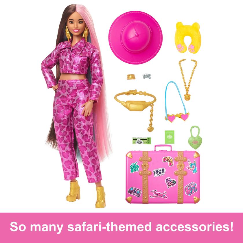 Travel Barbie Doll With Safari Fashion, Barbie Extra Fly For Sale