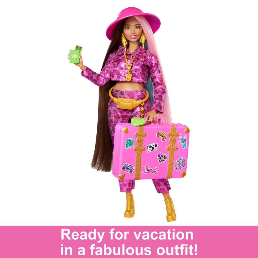 Travel Barbie Doll With Safari Fashion, Barbie Extra Fly For Sale