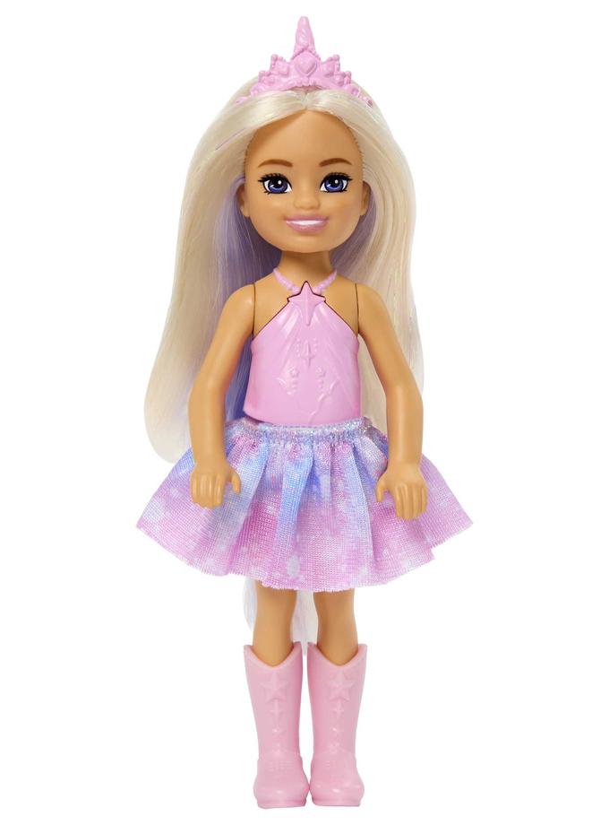 Unicorn-Inspired Chelsea Barbie Doll With Lavender Hair, Unicorn Toys High Quality