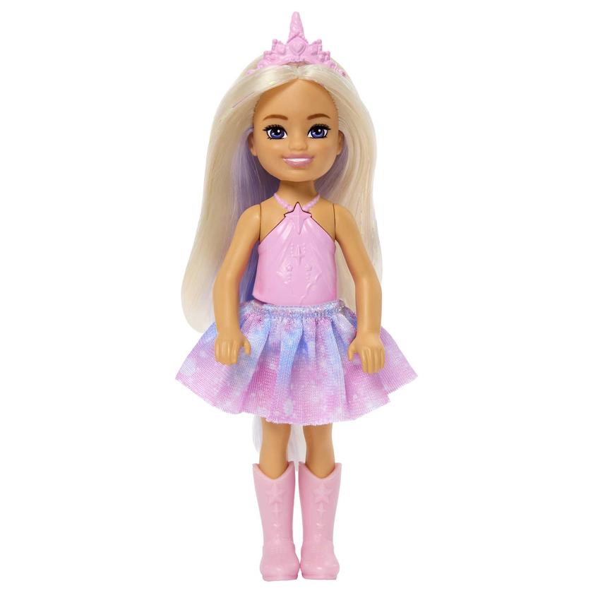 Unicorn-Inspired Chelsea Barbie Doll With Lavender Hair, Unicorn Toys High Quality