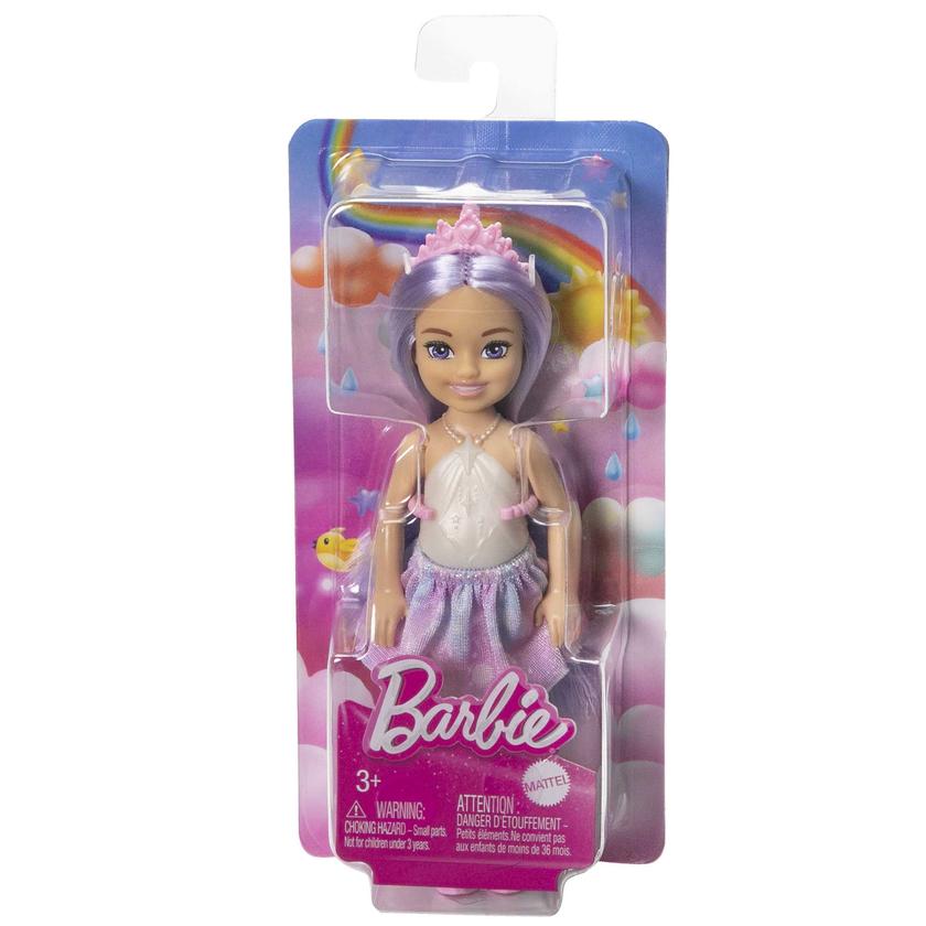 Unicorn-Inspired Chelsea Barbie Doll With Lavender Hair, Unicorn Toys High Quality