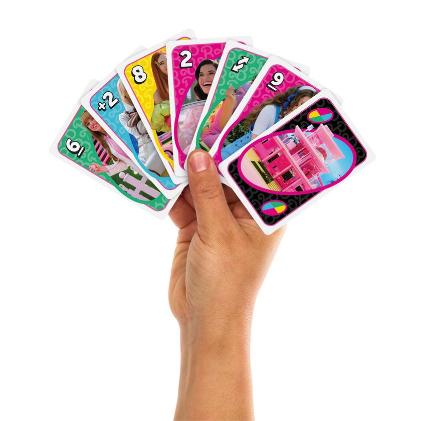 UNO Barbie The Movie Card Game, Inspired By The Movie Best Buy