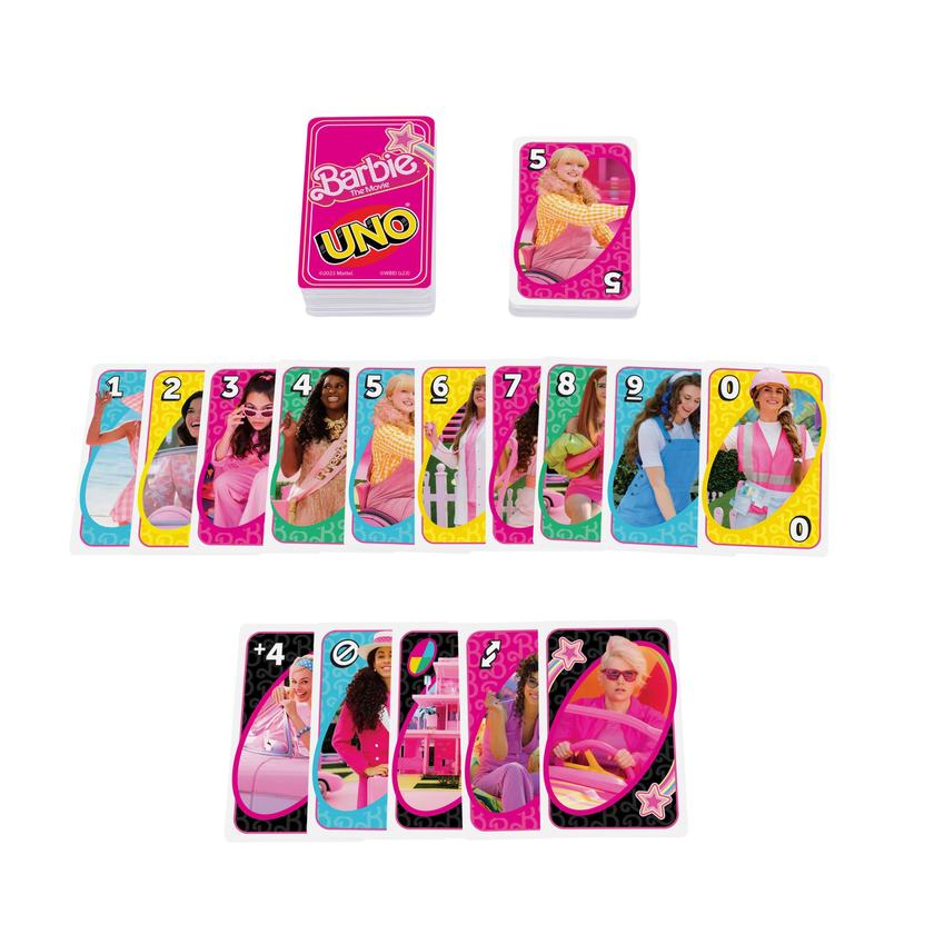 UNO Barbie The Movie Card Game, Inspired By The Movie Best Buy