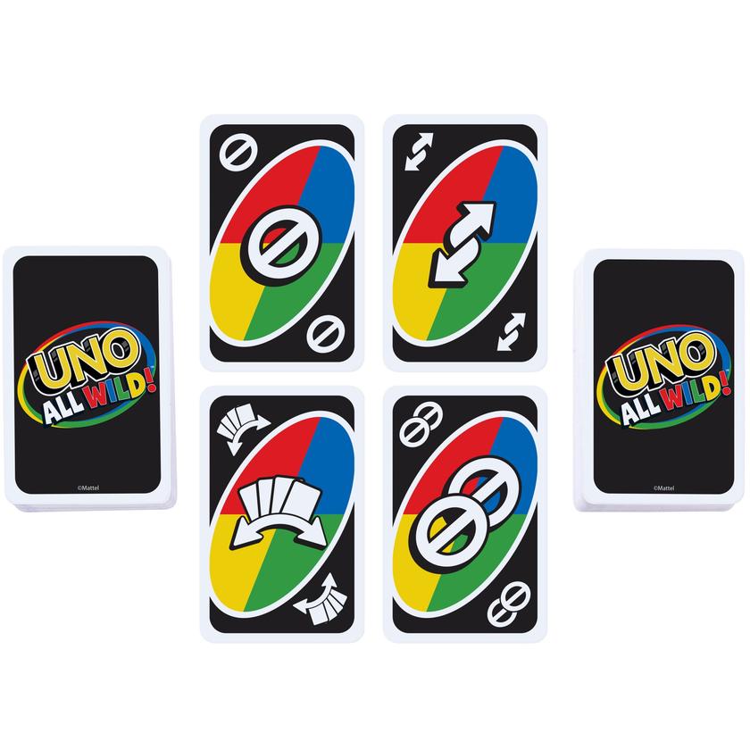 UNO Juego de Cartas All Wild Free shipping