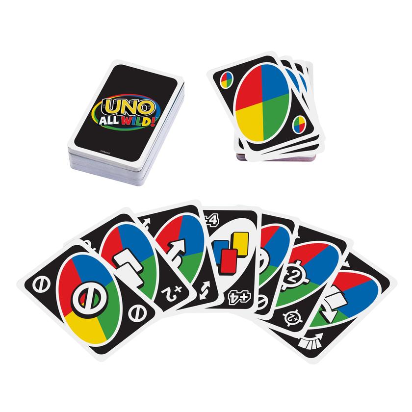 UNO Juego de Cartas All Wild Free shipping